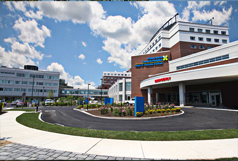 Wilkes Barre Hospital building emergency room