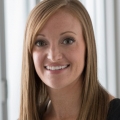 female smiling brown hair headshot